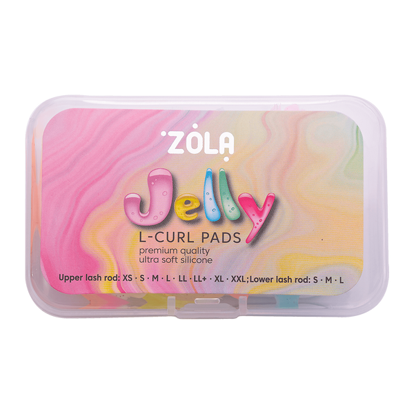 ZOLA Валики для ламінування Jelly L-Curl для верхніх і нижніх вій 000532 фото