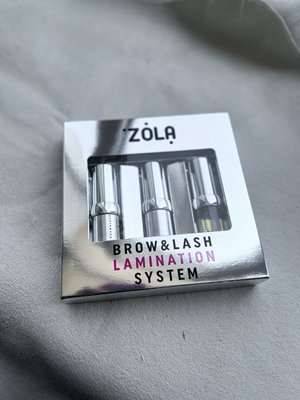 Набор составов для ламинирования ресниц и бровей  Brow&Lash Lamination System ZOLA  000107 фото