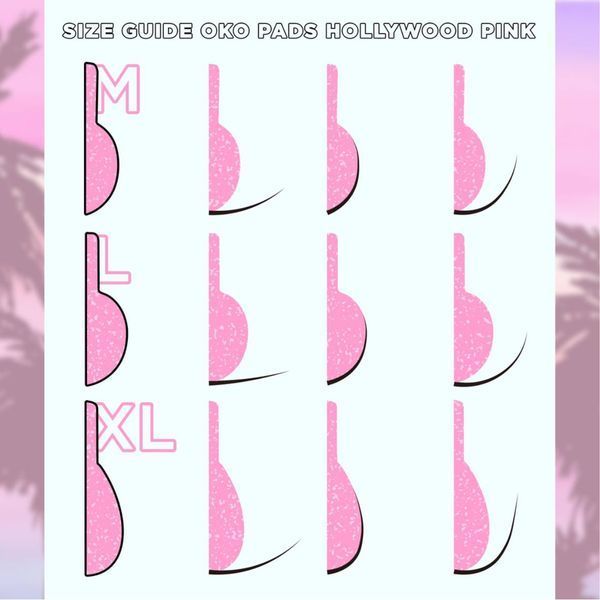 Набор валиков для ламинирования ресниц OKO&nbsp;Hollywood Pink 000422 фото