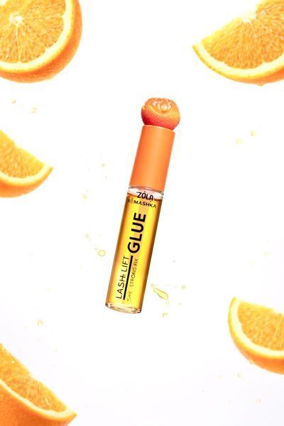 ZOLA x Romashka Клей для ламінування вій Orange Lash Lift Glue Strong Fix 5 мл.  06211 фото