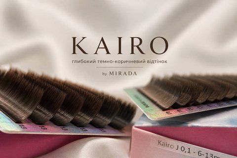 Вії Kairo (темний шоколад) mix K-Soft 0.07 6-13 Mirada 051 фото