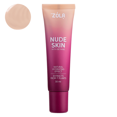 ZOLA Основа тональна NUDE SKIN 01 LIGHT 000979 фото
