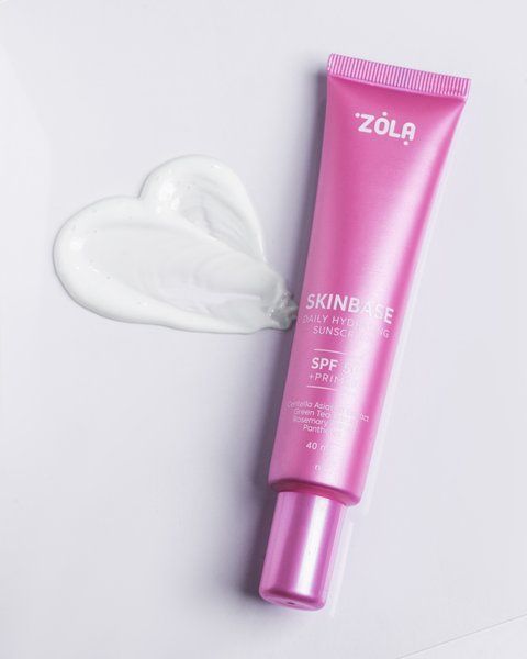 ZOLA SPF 50 SKINBASE Щоденний зволожувальний сонцезахисний крем 40 мл 10_00068187 фото