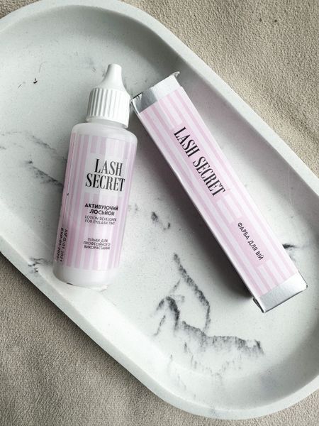 Окисник + фарба чорна Lash Secret 000067 фото