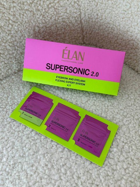 Набір засобів для ламінування брів і вій у саше SUPERSONIC 2.0 ELAN 0063 фото
