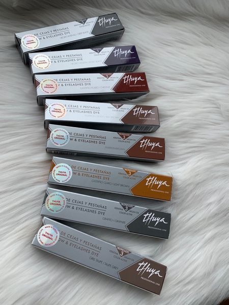 ПЕРМАНЕНТНЫЙ КРАСИТЕЛЬ ДЛЯ БРОВЕЙ И РЕСНИЦ  TM &laquo;THUYA PROFESSIONAL LINE&raquo; Marron Brown 000378 фото