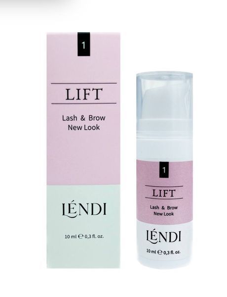 Lendi, Склад для ламінування вій та брів №1 "Lash & Brow New Look", 10 мл, дозатор 000571 фото