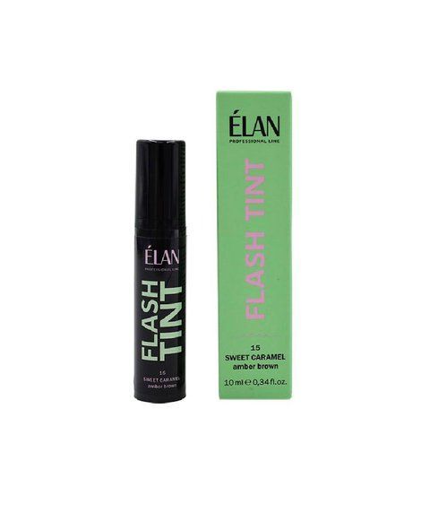 ELAN Система прямого фарбування брів &laquo;FLASH TINT&raquo; 15 Sweet Caramel &mdash; Amber Brown 0069 фото
