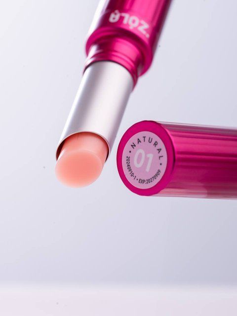 ZOLA Відтінковий бальзам для губ Lip Tint Balm (01 Natural) 00006569 фото