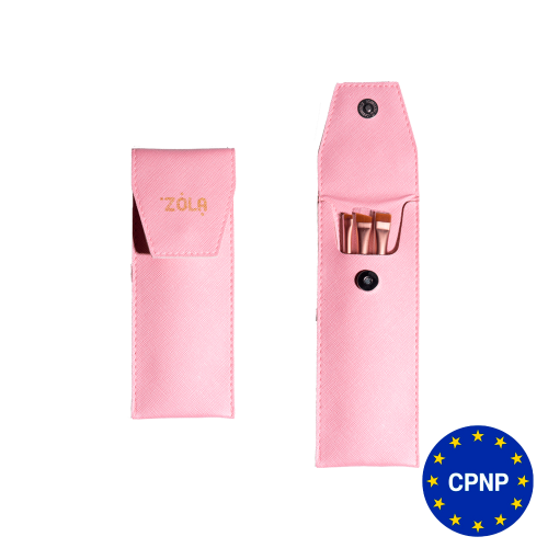 ZOLA Чохол для пензлів Рожевий copy_copy_00581 фото