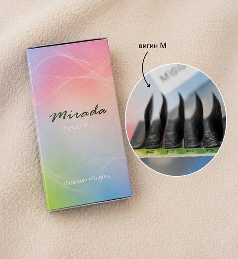 copy_Вії чорні mix M 0.07 чорні Mirada 020 фото