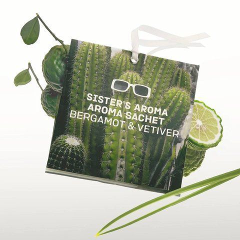 Ароматическое саше Sisters Aroma Bergamot & Vetiver 039 фото